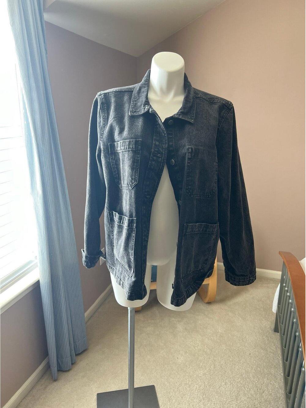Old Navy black denim Jacket- xxl